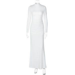 Fashionable Backless Dress With Buttons For Women