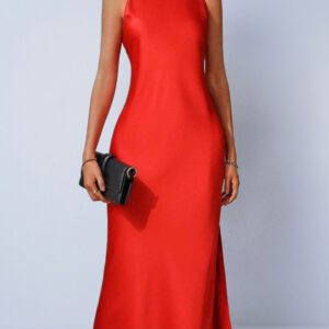 2025 Best-Selling Women’s Satin Dress