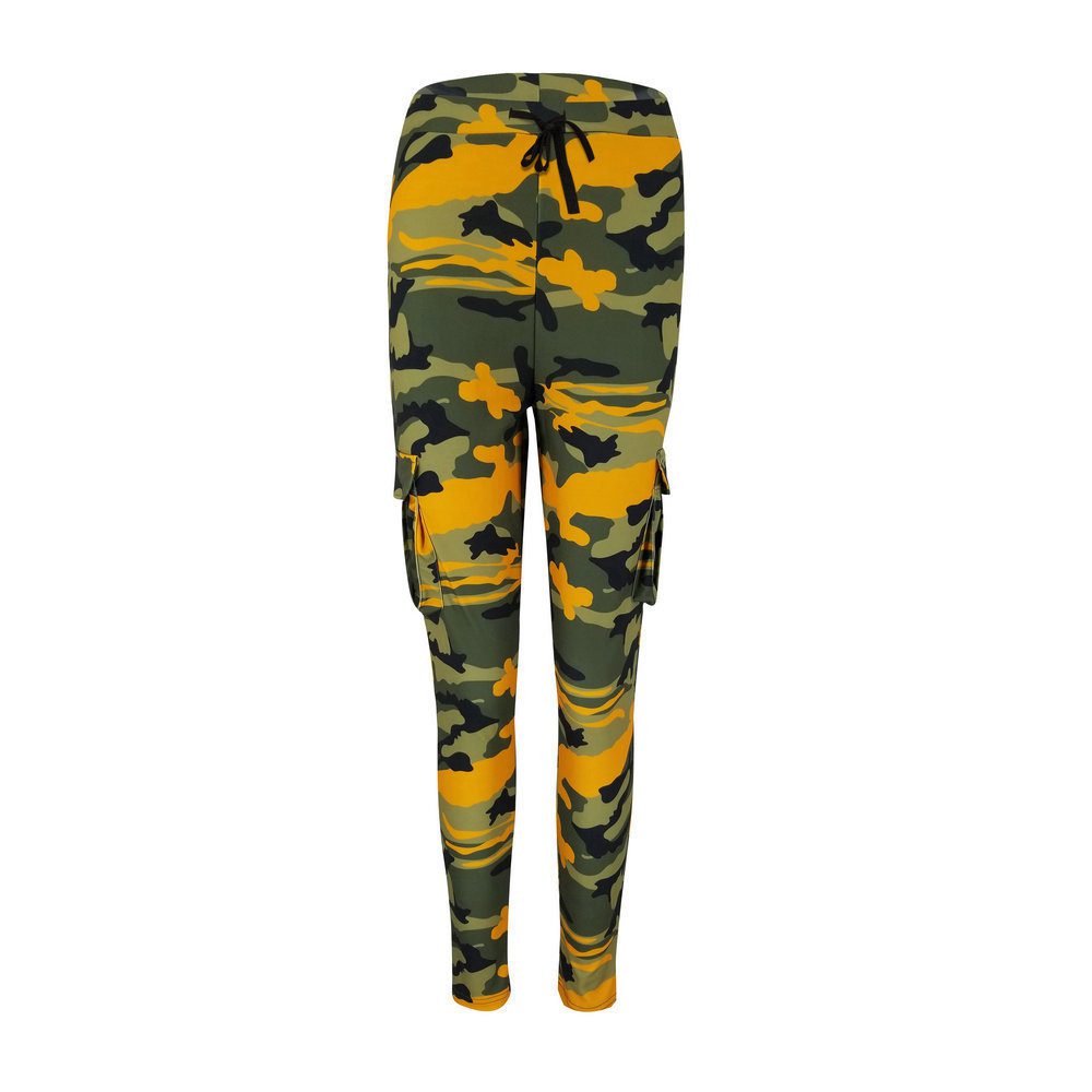 Camouflage Plus Size Casual Trousers Women New Casual Pants Women Fall Winter – Image 8