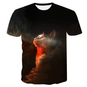 Tee Shirt Maine Coon Blanc Pour Femme Ou Homme