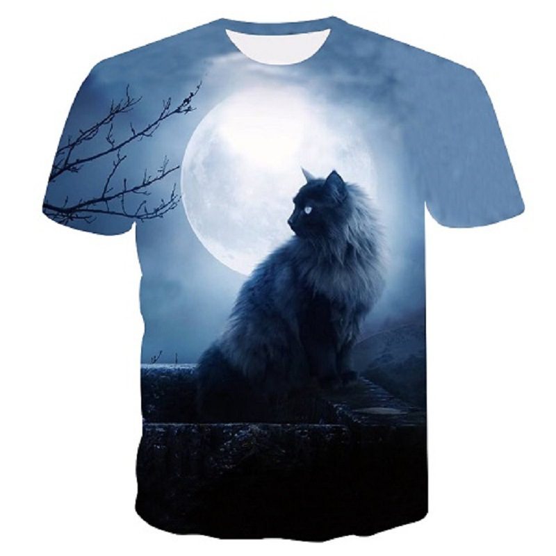 Tee Shirt Maine Coon Blanc Pour Femme Ou Homme – Image 5