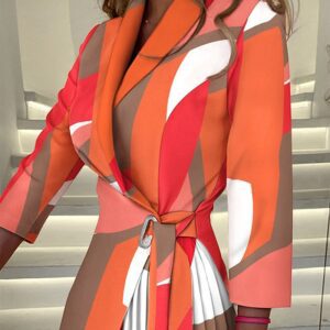 Fashion Personality Bandage Dress Women