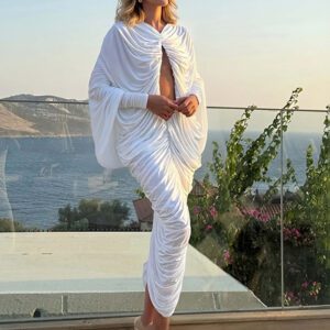 French-style Sophisticated Elegant And Figure-flattering Long Dress