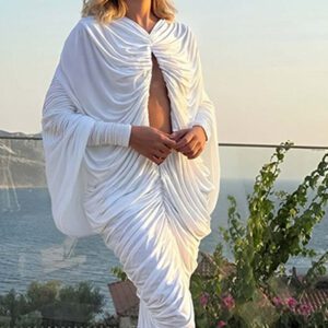 French-style Sophisticated Elegant And Figure-flattering Long Dress