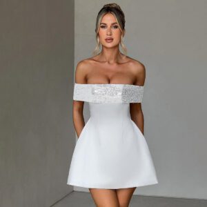 Bodycon Off-the-shoulder Evening Gown