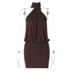 Women’s Sexy Backless Casual Dress