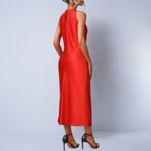 2025 Best-Selling Women’s Satin Dress
