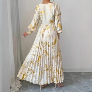 Women’s Pullover Long-sleeve V-neck Dress