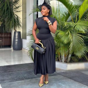 Women's Solid Color Sleeveless Dress