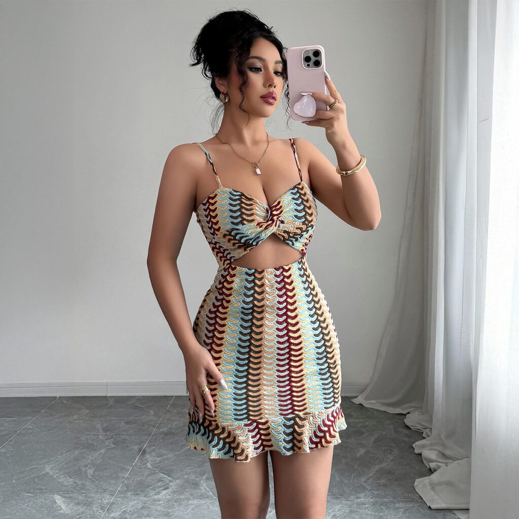 Women's Versatile And Elegant Slip Dress With Straps