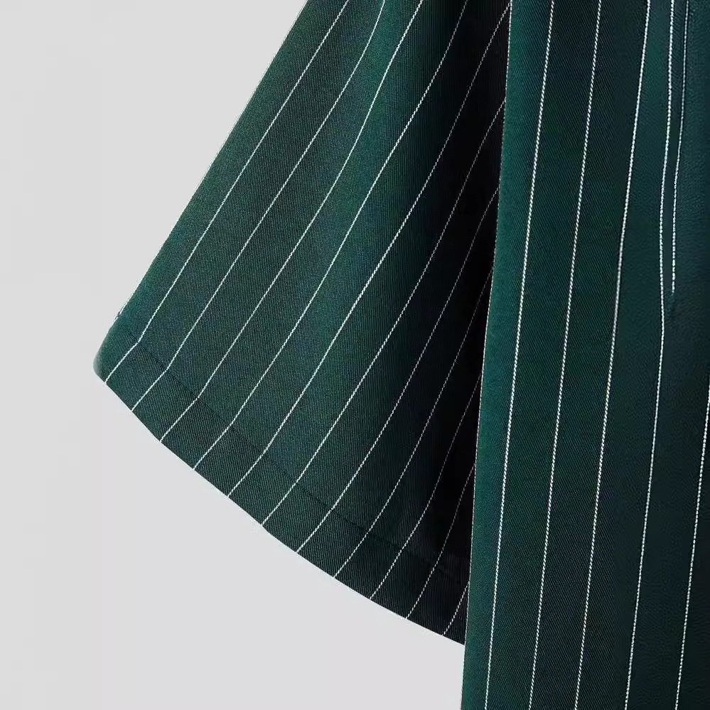 Manfinity Homme Men Striped Button Front Shirt Without Tee – Image 4