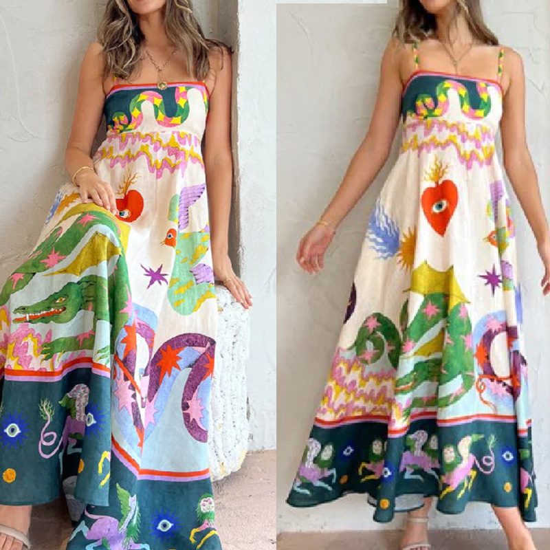 Chic And Fashionable Casual Summer Dress – Image 5