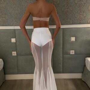 Mesh See-through Skirt