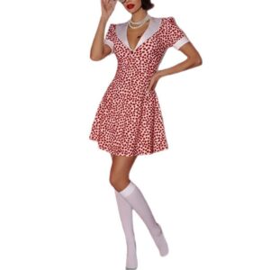 Fashionable Loose-fit Printed Dress