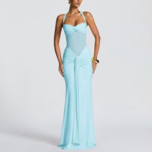 Women’s Ribbon Slim-fit Sheath Dress