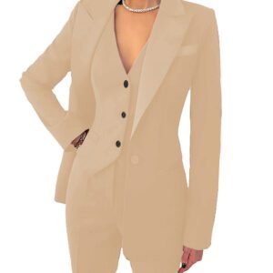Fashion Casual Women’s Three-piece Suit