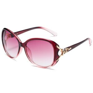 Diamond Metal Hinge Fox Head Women’s Fashion Sunglasses