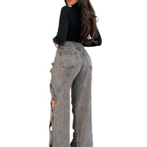 Casual Love Twist Jeans For Women