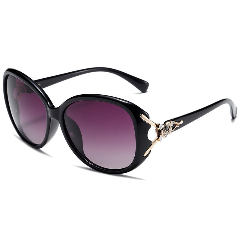 Diamond Metal Hinge Fox Head Women's Fashion Sunglasses - Image 3