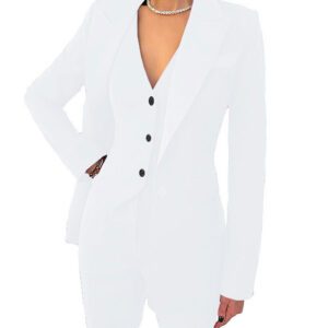 Fashion Casual Women’s Three-piece Suit