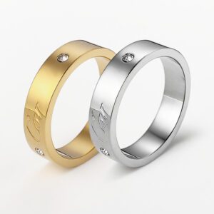 Ring That Doesnt Fade, Jewelry With Diamond-like Cubic Zirconia In A Row